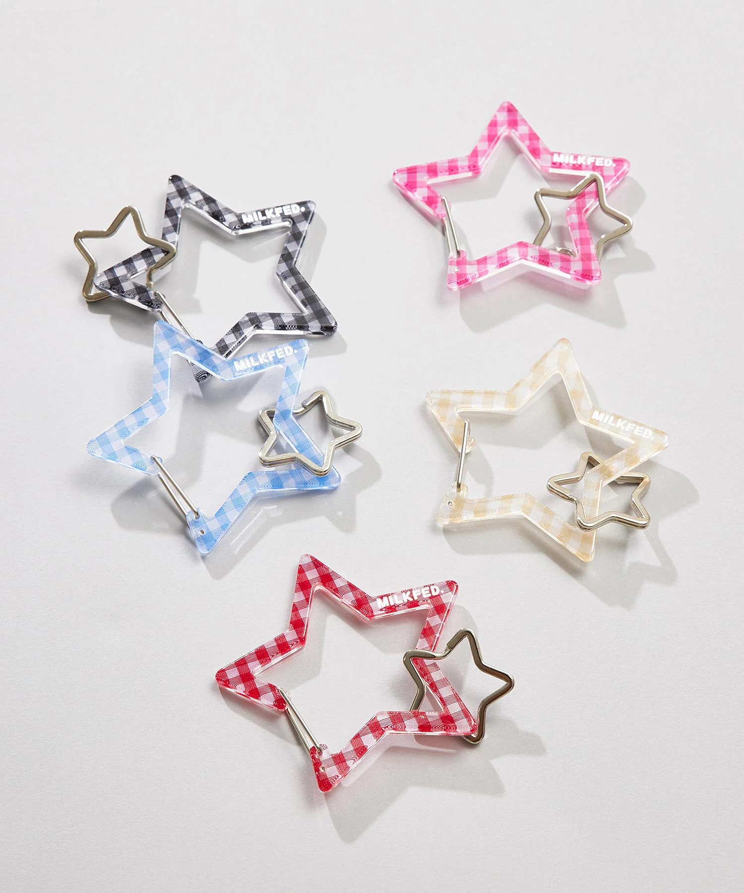 NEO STAR CARABINER GINGHAM MILKFED. - Image 11