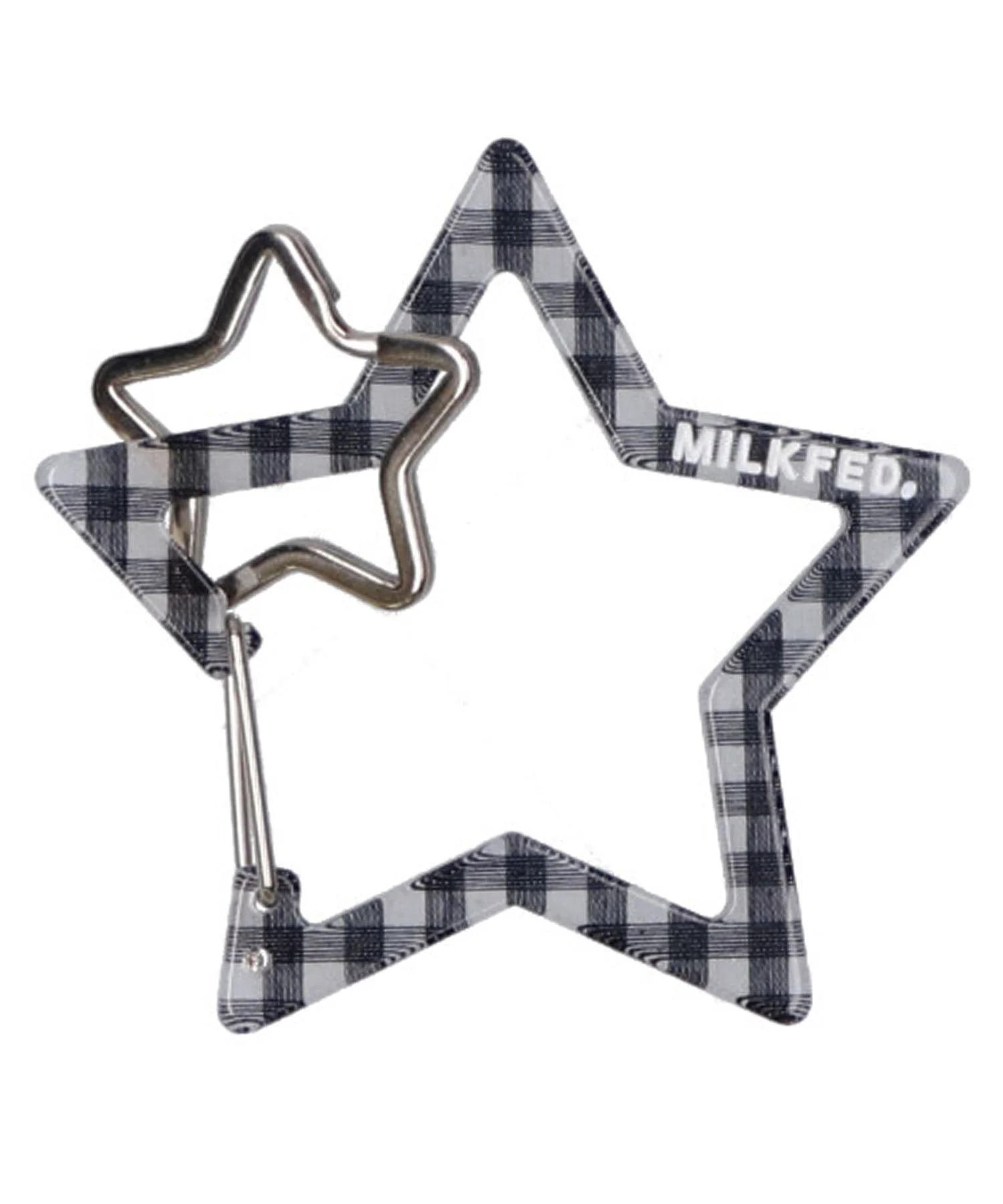 NEO STAR CARABINER GINGHAM MILKFED. - Image 12
