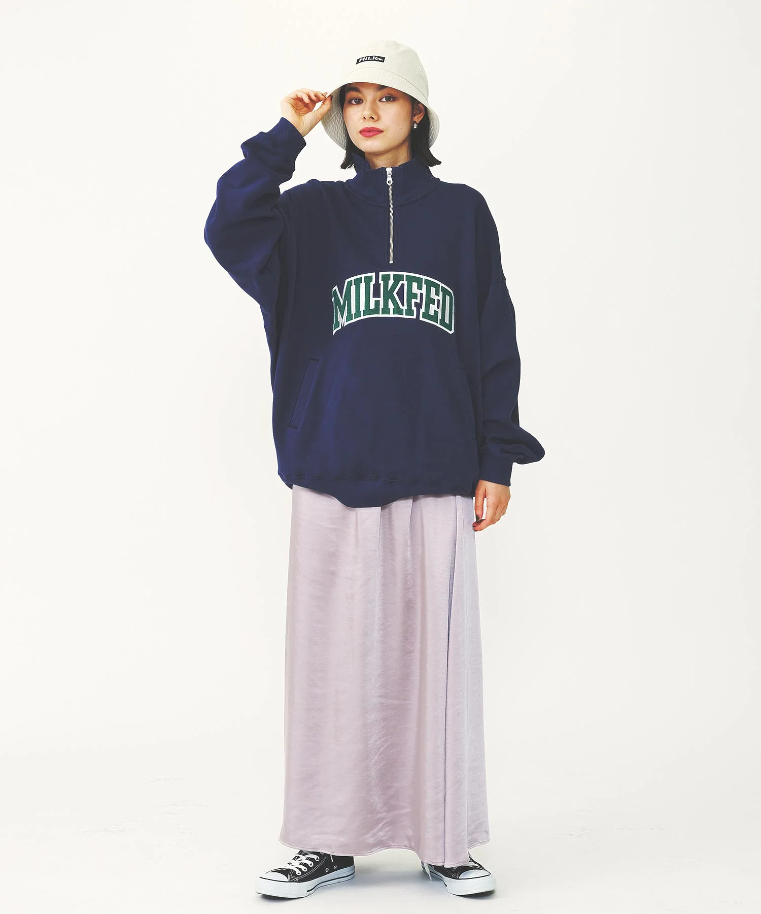 COLLEGE LOGO HALF ZIP TOP - Image 20