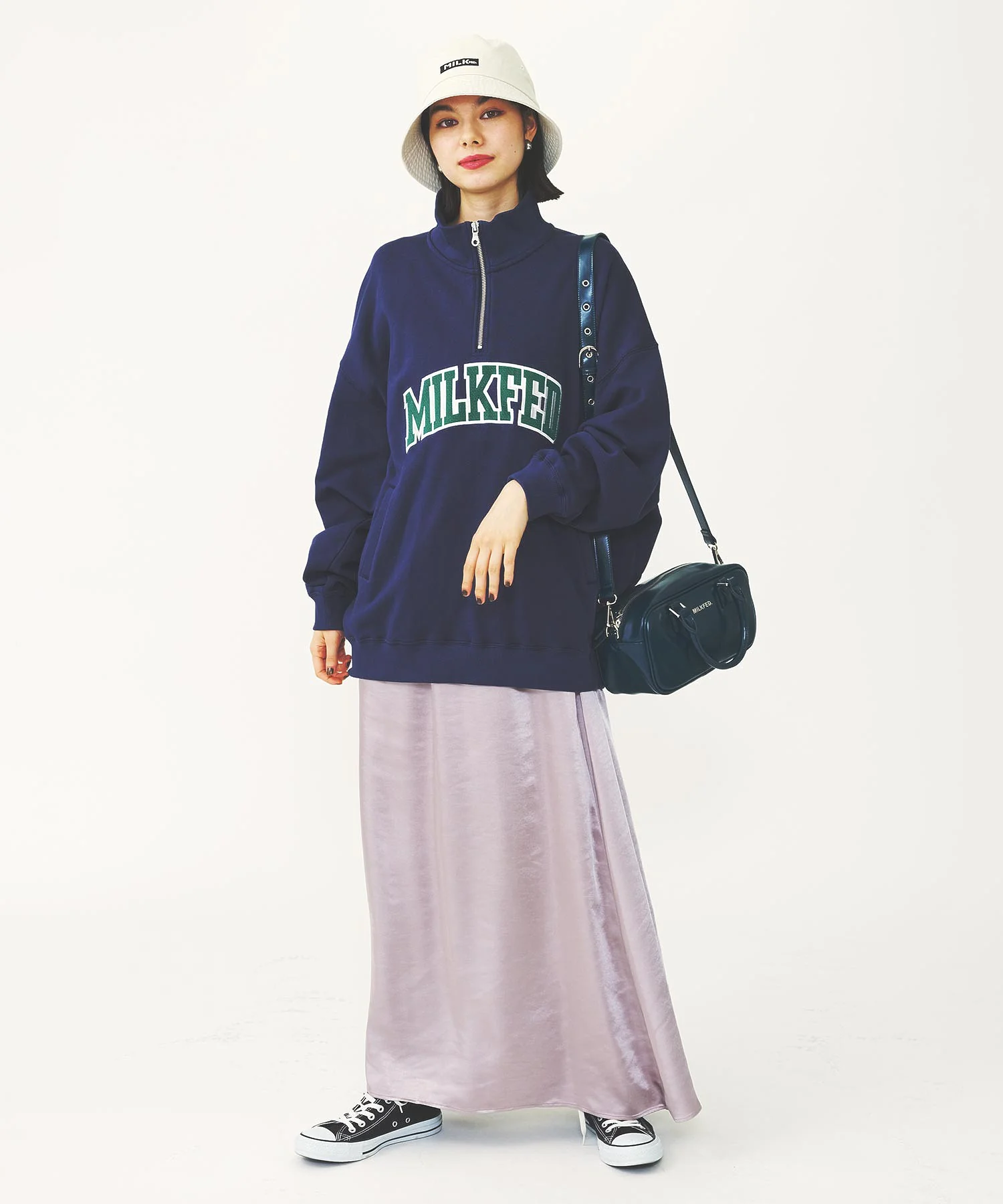 COLLEGE LOGO HALF ZIP TOP - Image 22