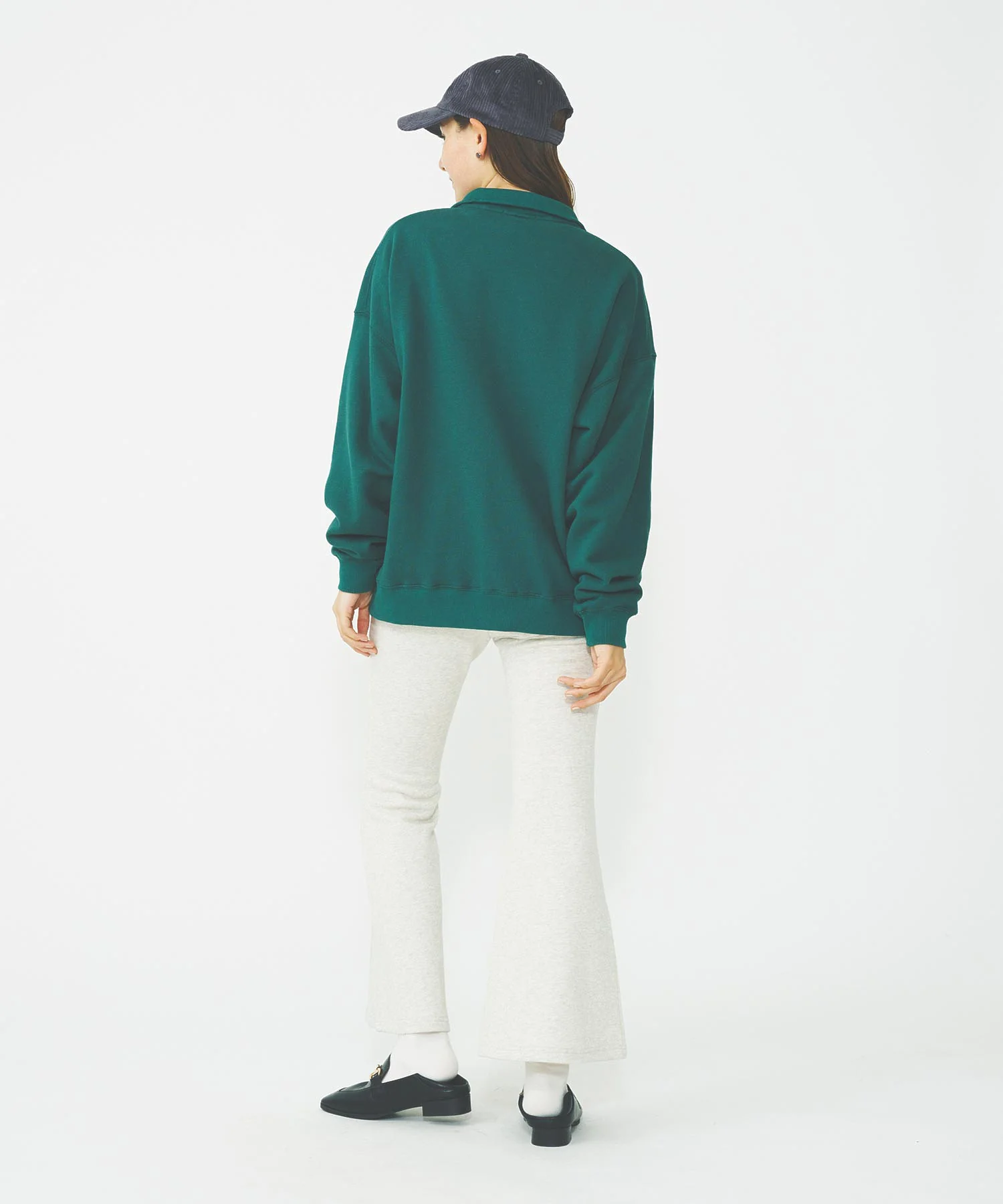 COLLEGE LOGO HALF ZIP TOP - Image 9