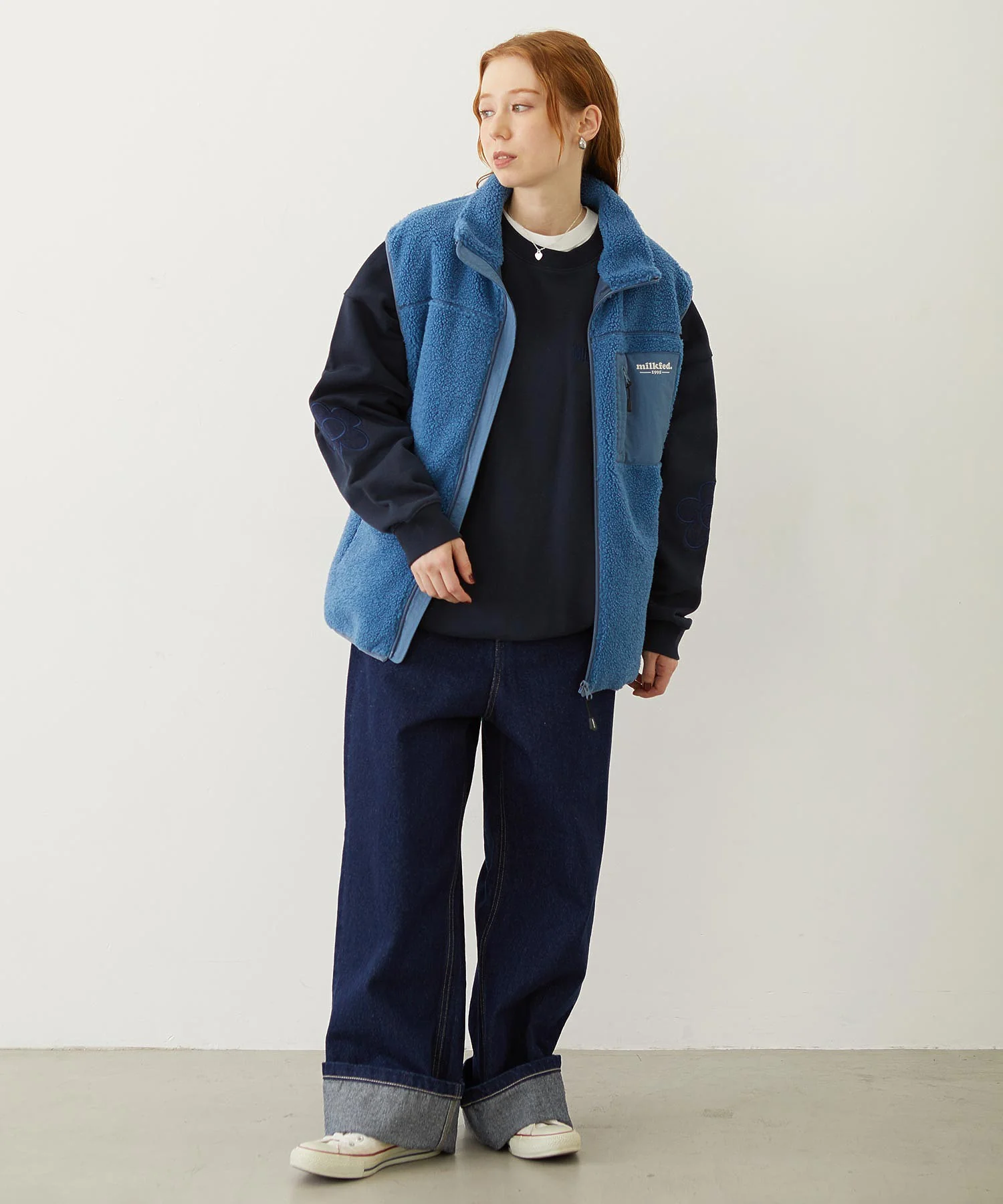 FLOWER ELBOW PATCH SWEAT TOP - Image 23