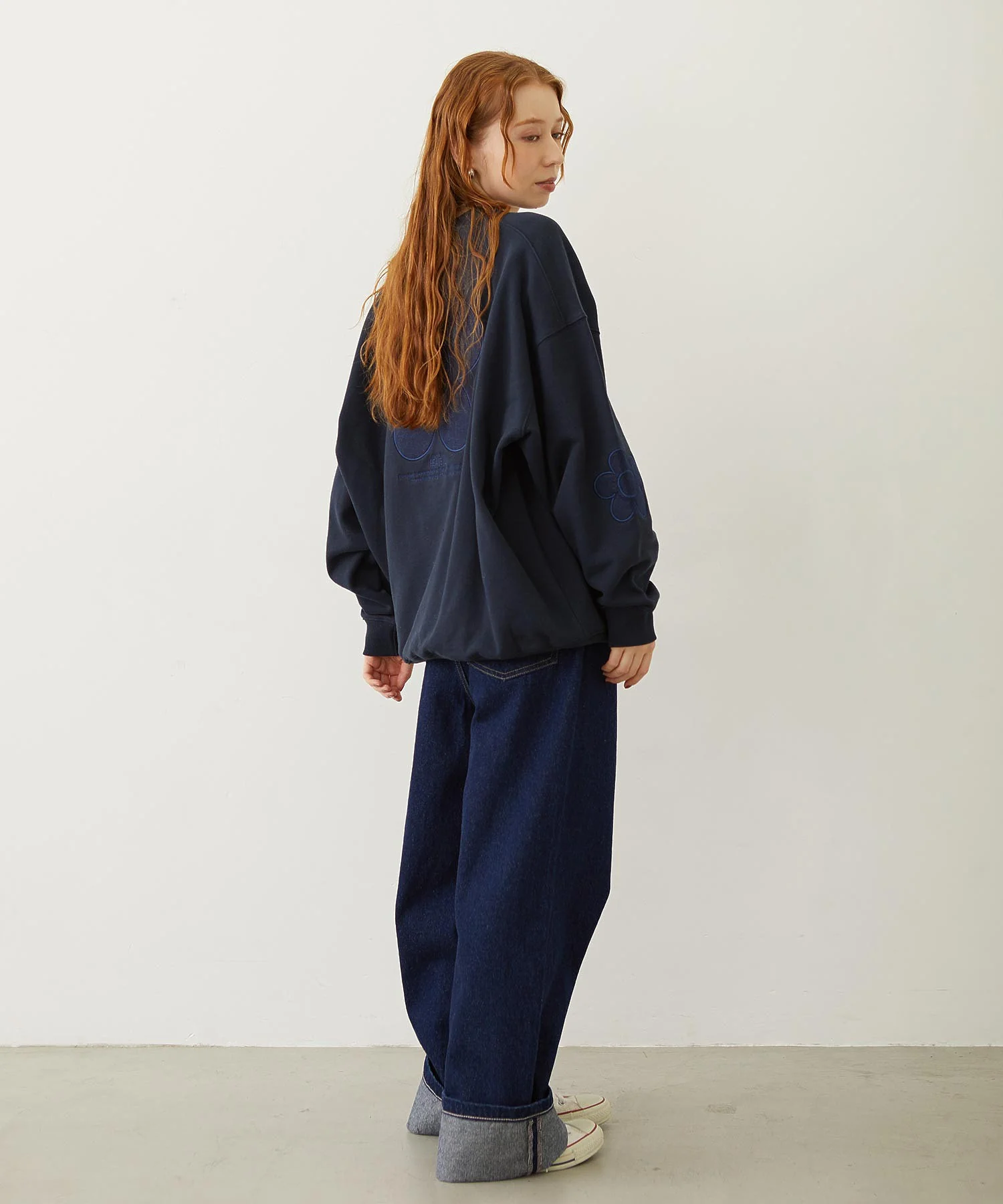 FLOWER ELBOW PATCH SWEAT TOP - Image 25