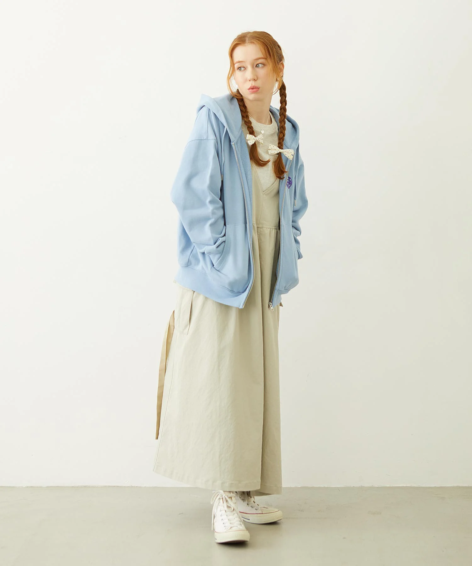 MELTY CHERRY WIDE ZIP UP HOODIE - Image 21