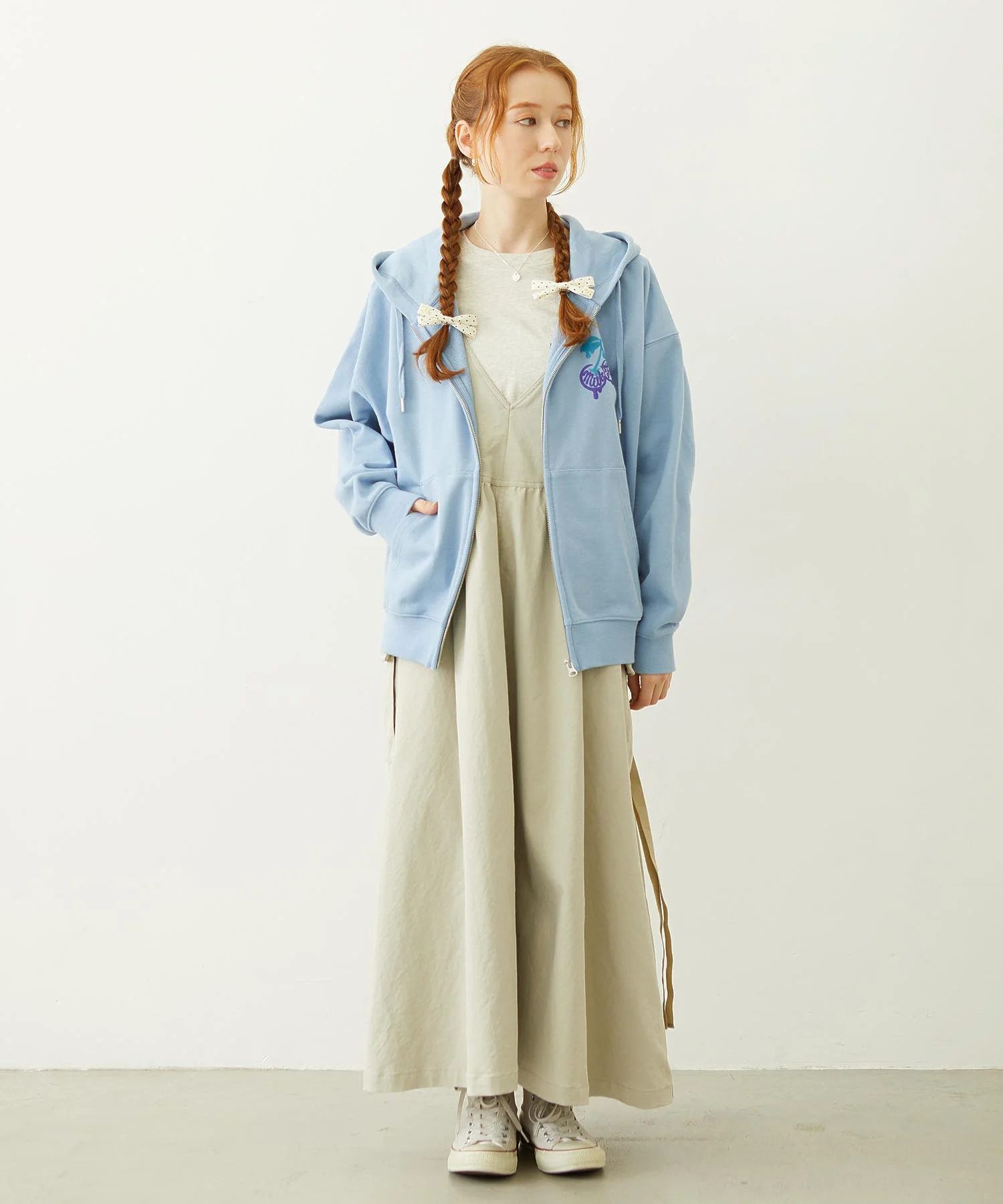 MELTY CHERRY WIDE ZIP UP HOODIE - Image 22