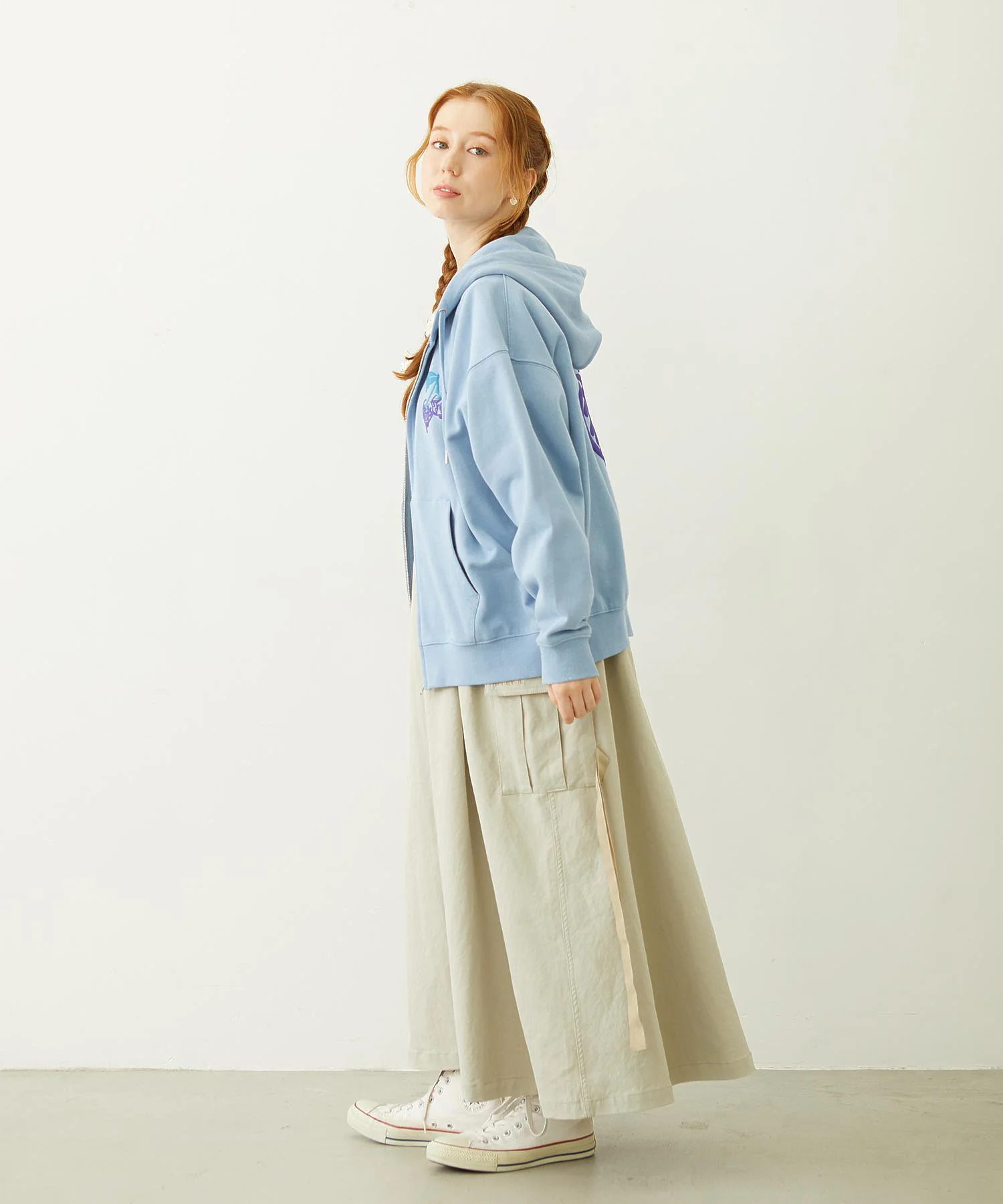 MELTY CHERRY WIDE ZIP UP HOODIE - Image 23