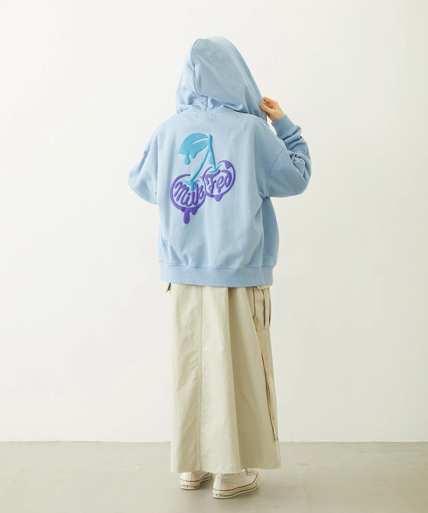 MELTY CHERRY WIDE ZIP UP HOODIE - Image 24