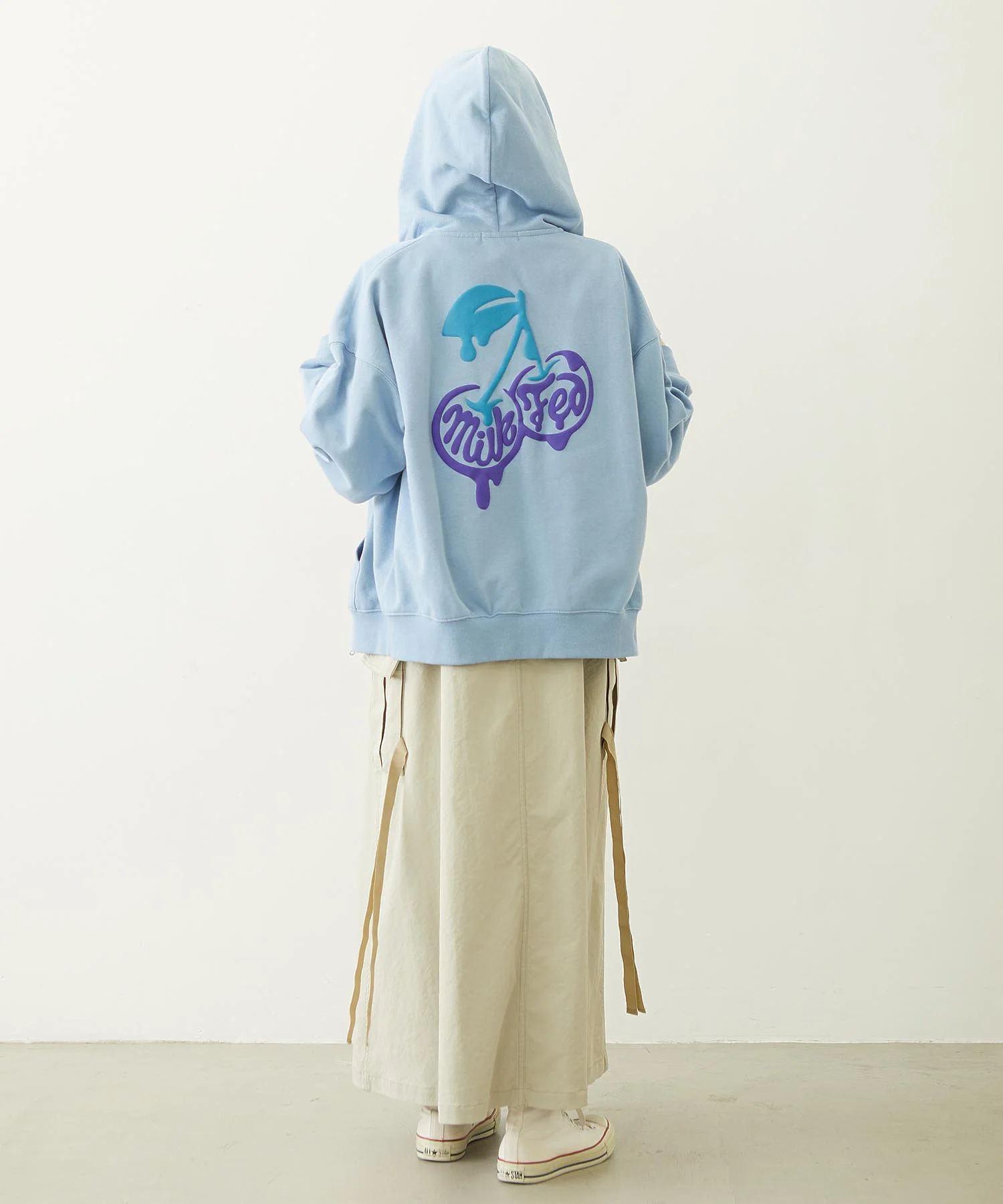 MELTY CHERRY WIDE ZIP UP HOODIE - Image 25