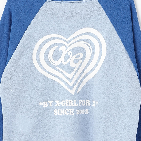 ハートロゴラグランシアー長袖Tシャツ - Image 9