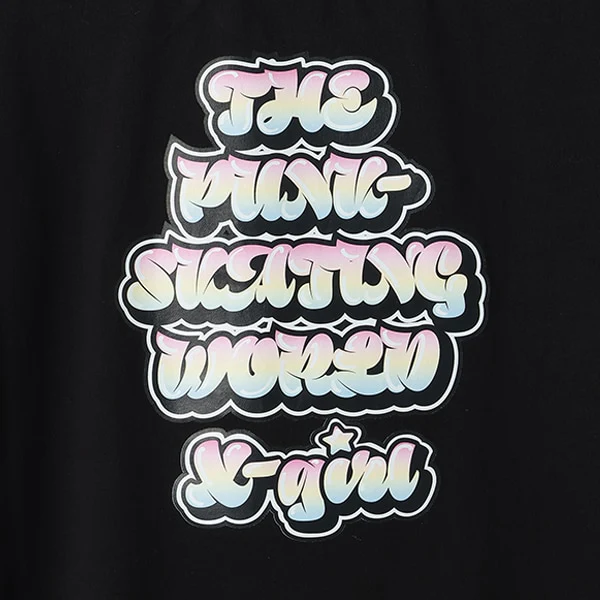 グラフィティロゴメッシュ切替Tワンピース - Image 13