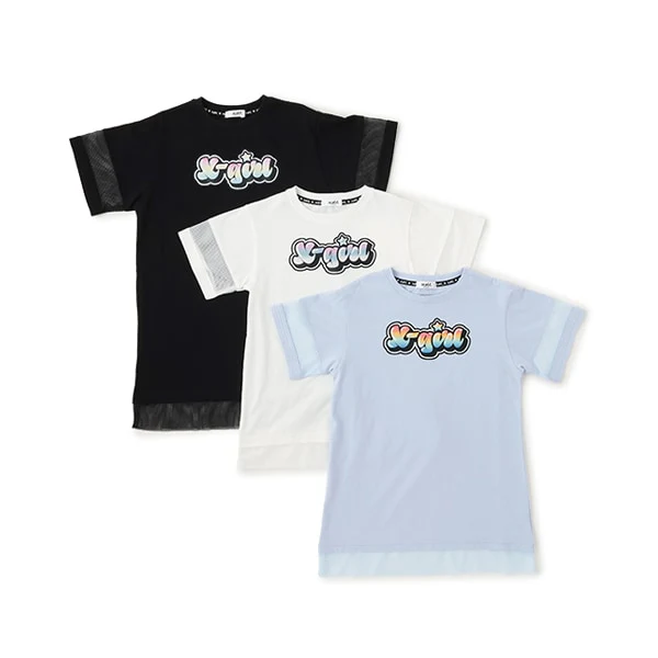 グラフィティロゴメッシュ切替Tワンピース - Image 16