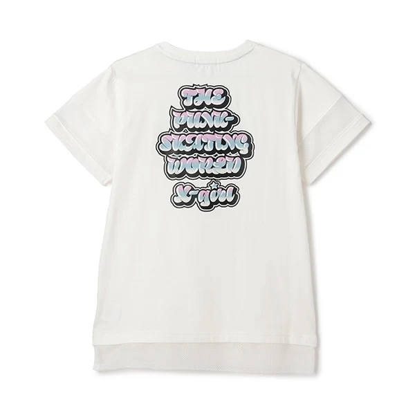 グラフィティロゴメッシュ切替Tワンピース - Image 7