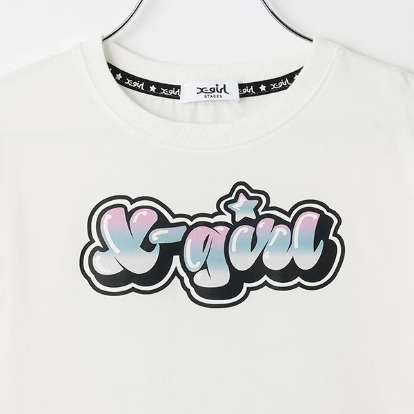 グラフィティロゴメッシュ切替Tワンピース - Image 8