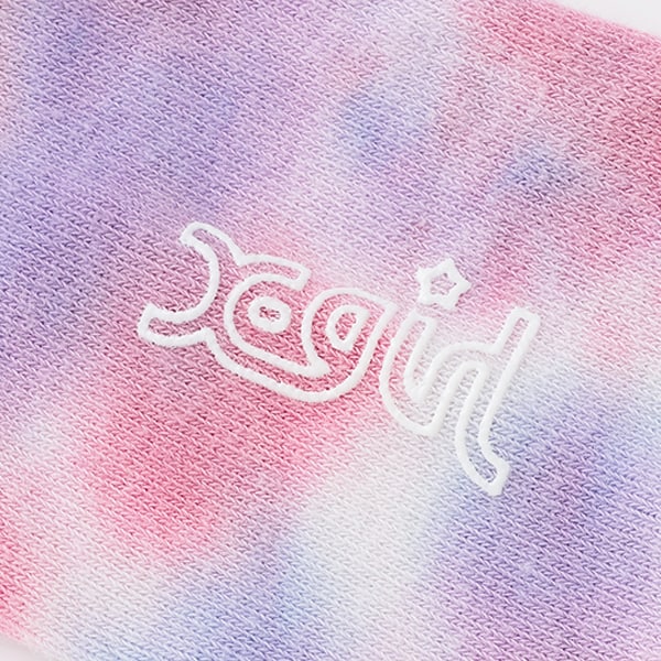 ロゴ刺しゅうタイダイルーズソックス - Image 4