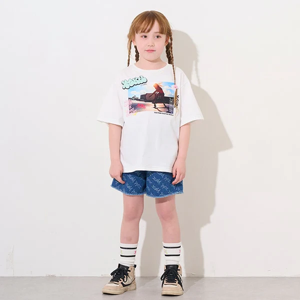 ロゴジャガードデニムショートパンツ - Image 14