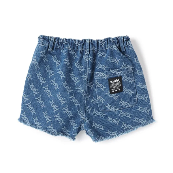 ロゴジャガードデニムショートパンツ - Image 3