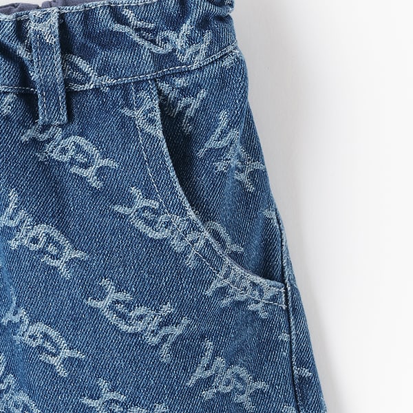 ロゴジャガードデニムショートパンツ - Image 6