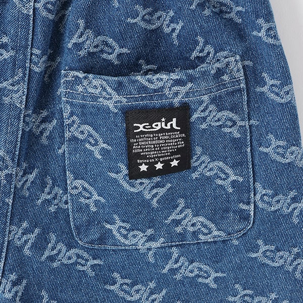 ロゴジャガードデニムショートパンツ - Image 7