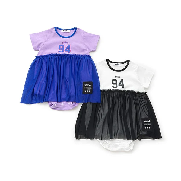 ナンバリングワンピース風半袖ロンパース - Image 11