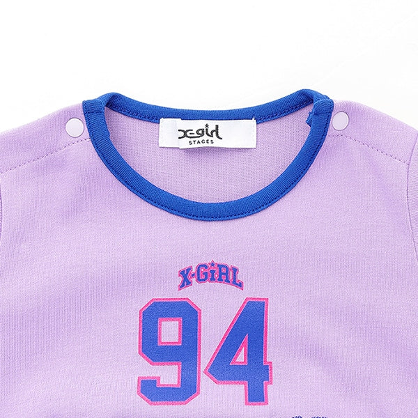 ナンバリングワンピース風半袖ロンパース - Image 4