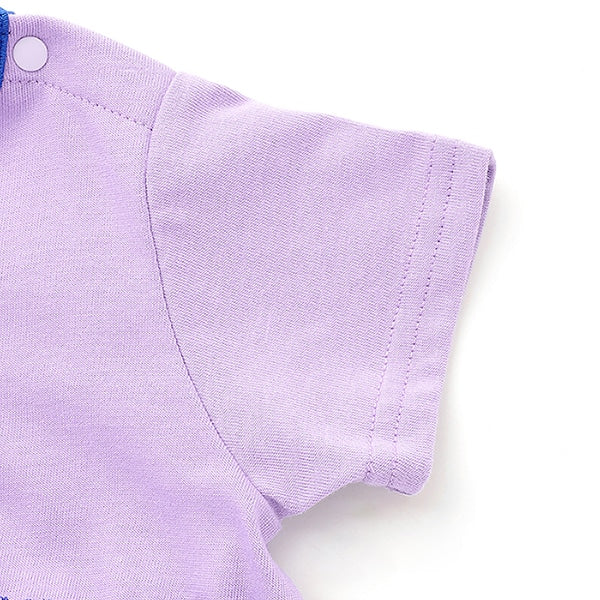 ナンバリングワンピース風半袖ロンパース - Image 6