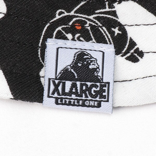 総柄ファニーゴリラベビーハット - Image 4