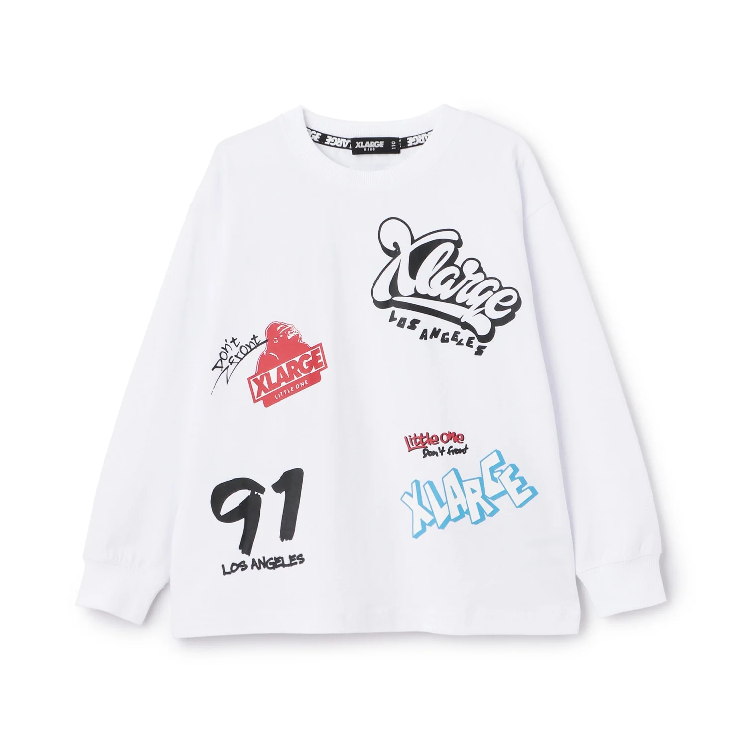 総柄グラフィティ長袖Tシャツ - Image 10