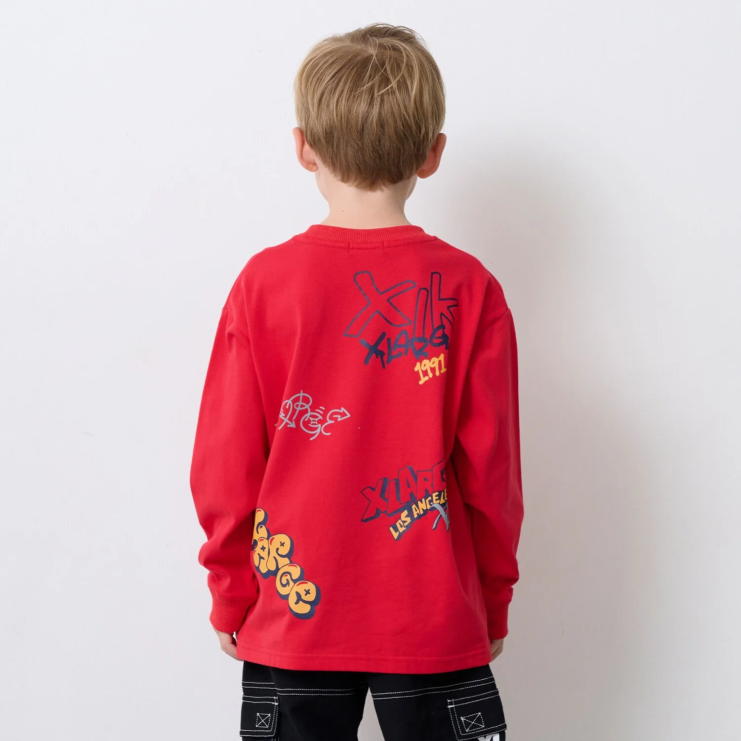 総柄グラフィティ長袖Tシャツ - Image 16