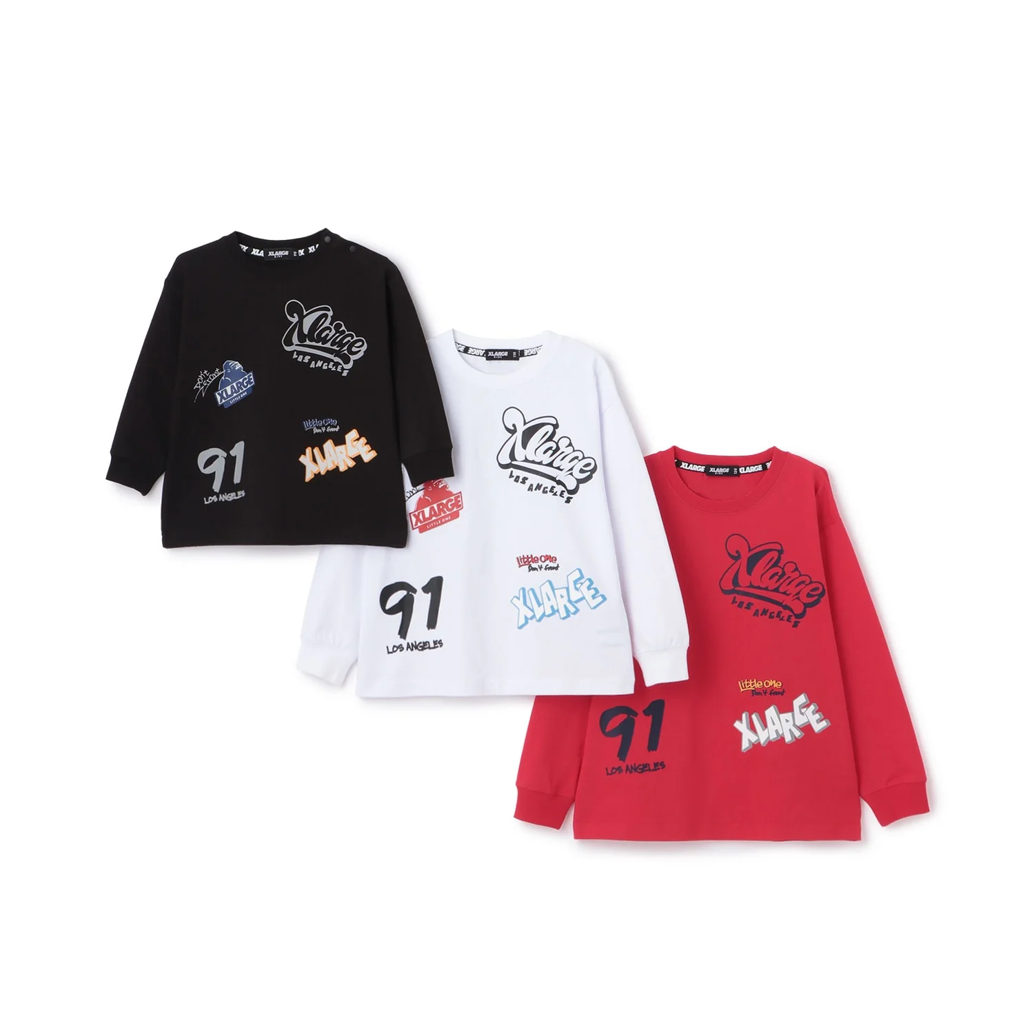 総柄グラフィティ長袖Tシャツ - Image 9