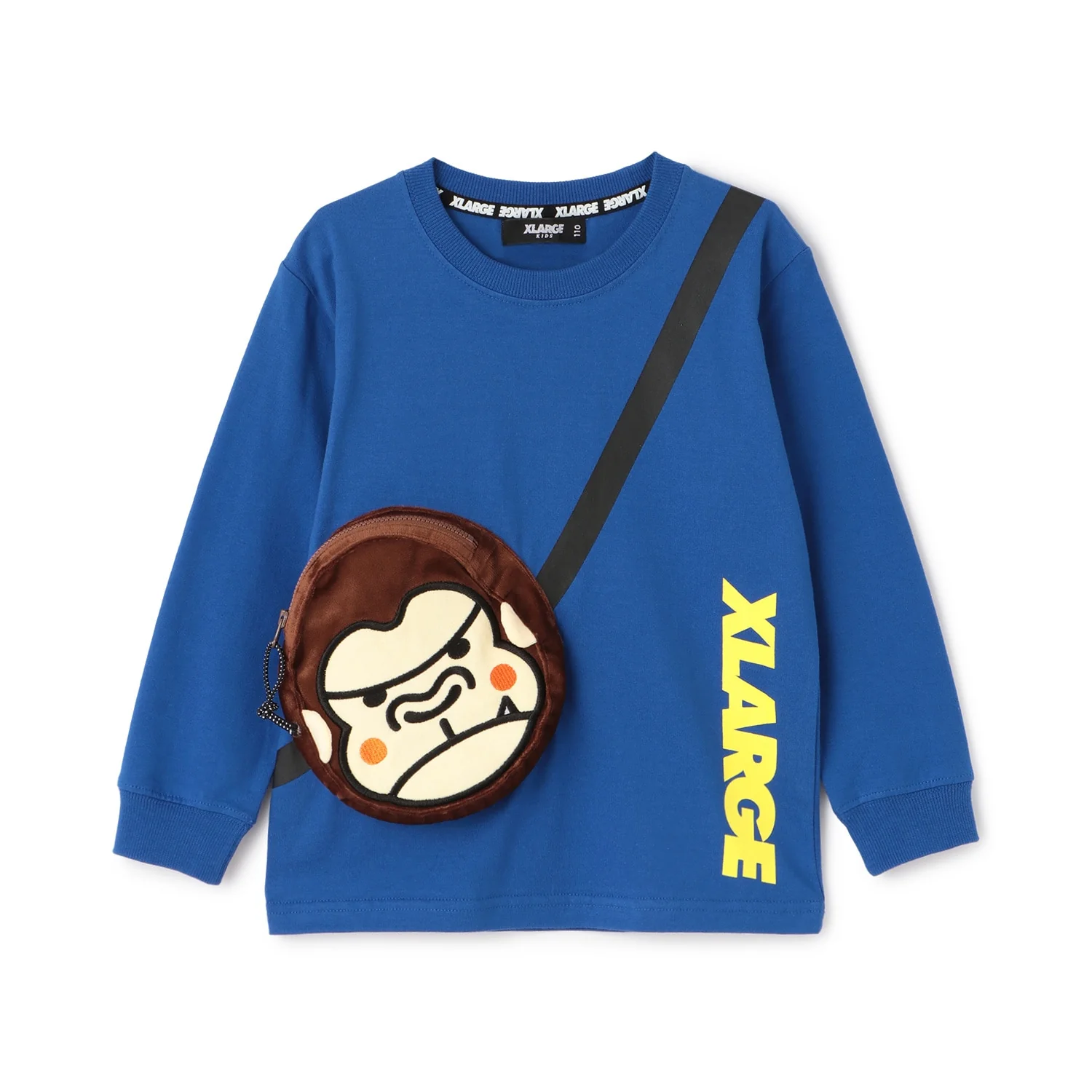 ファニーゴリラポーチ長袖Tシャツ - Image 3