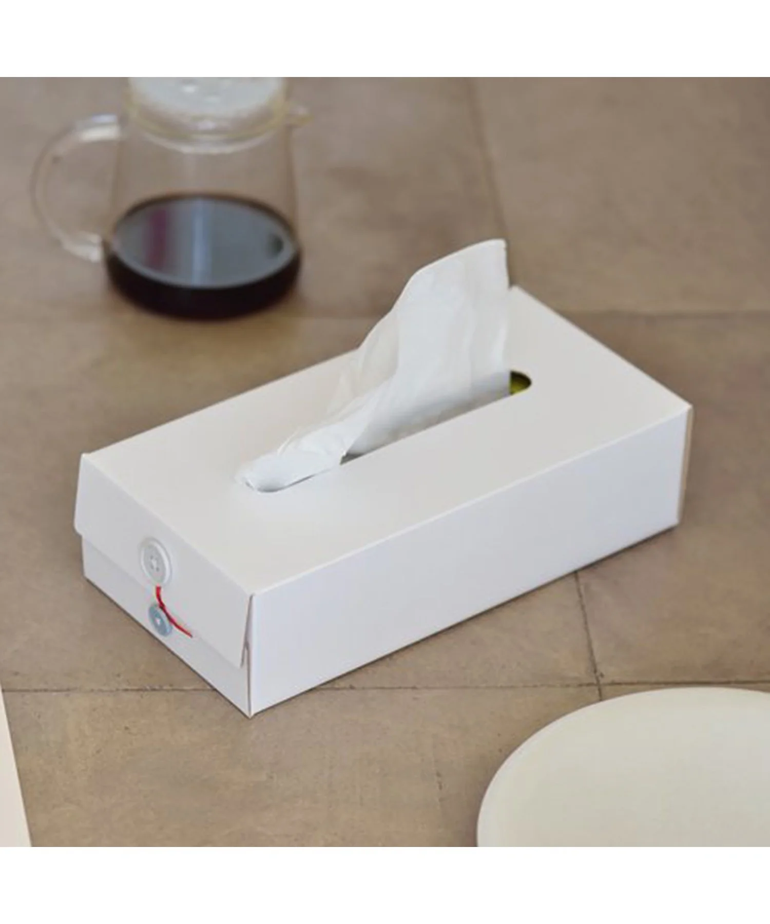 concrete craft Button Tissue Box Color - Image 7