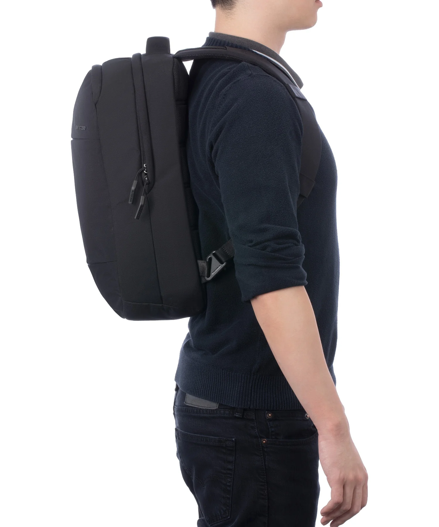 INBP100652-BLK Incase City Compact w/Cordura - Black - Image 14