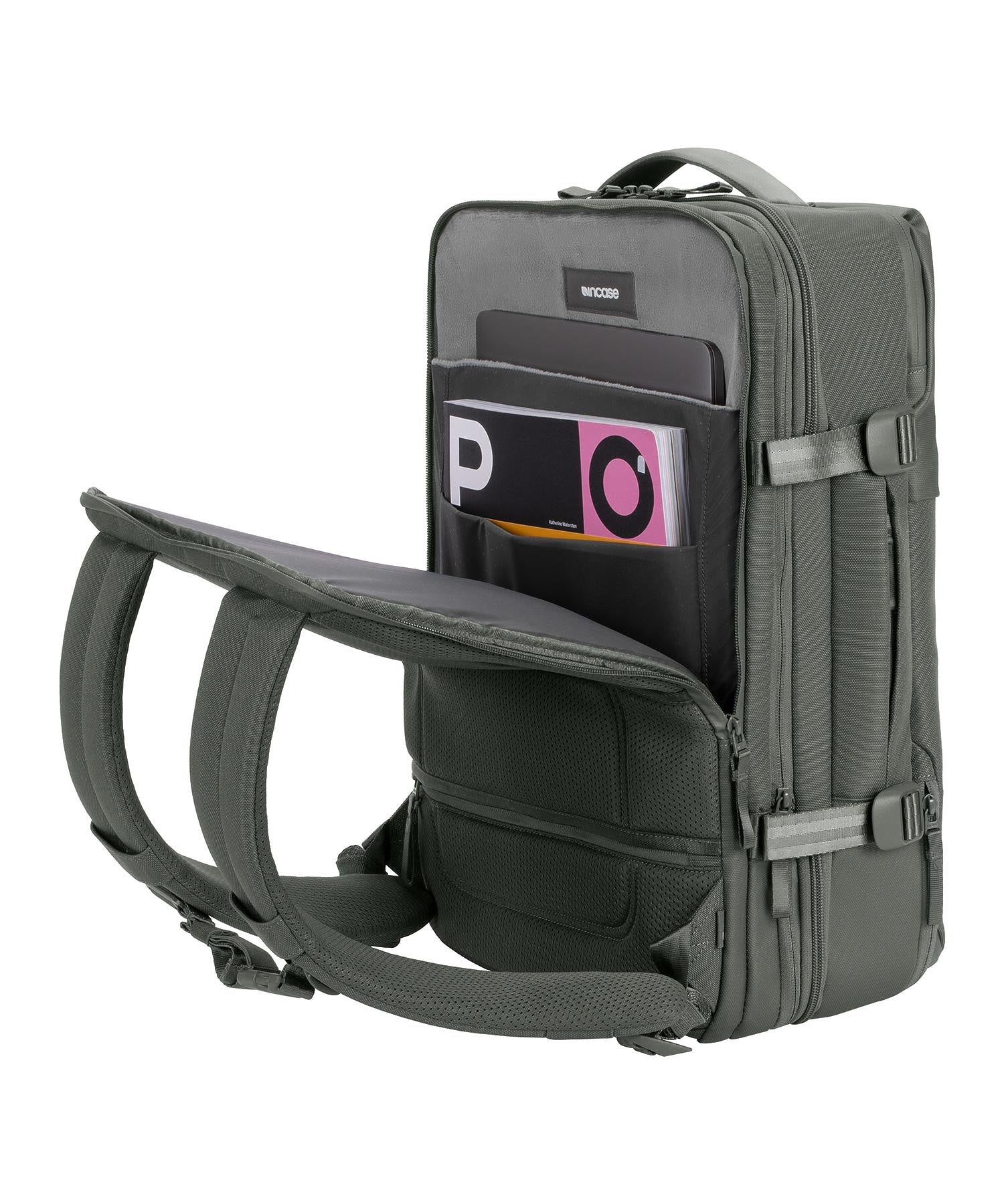 INCO100682-SIV Incase A R C Travel Pack - Smoked Ivy - Image 10