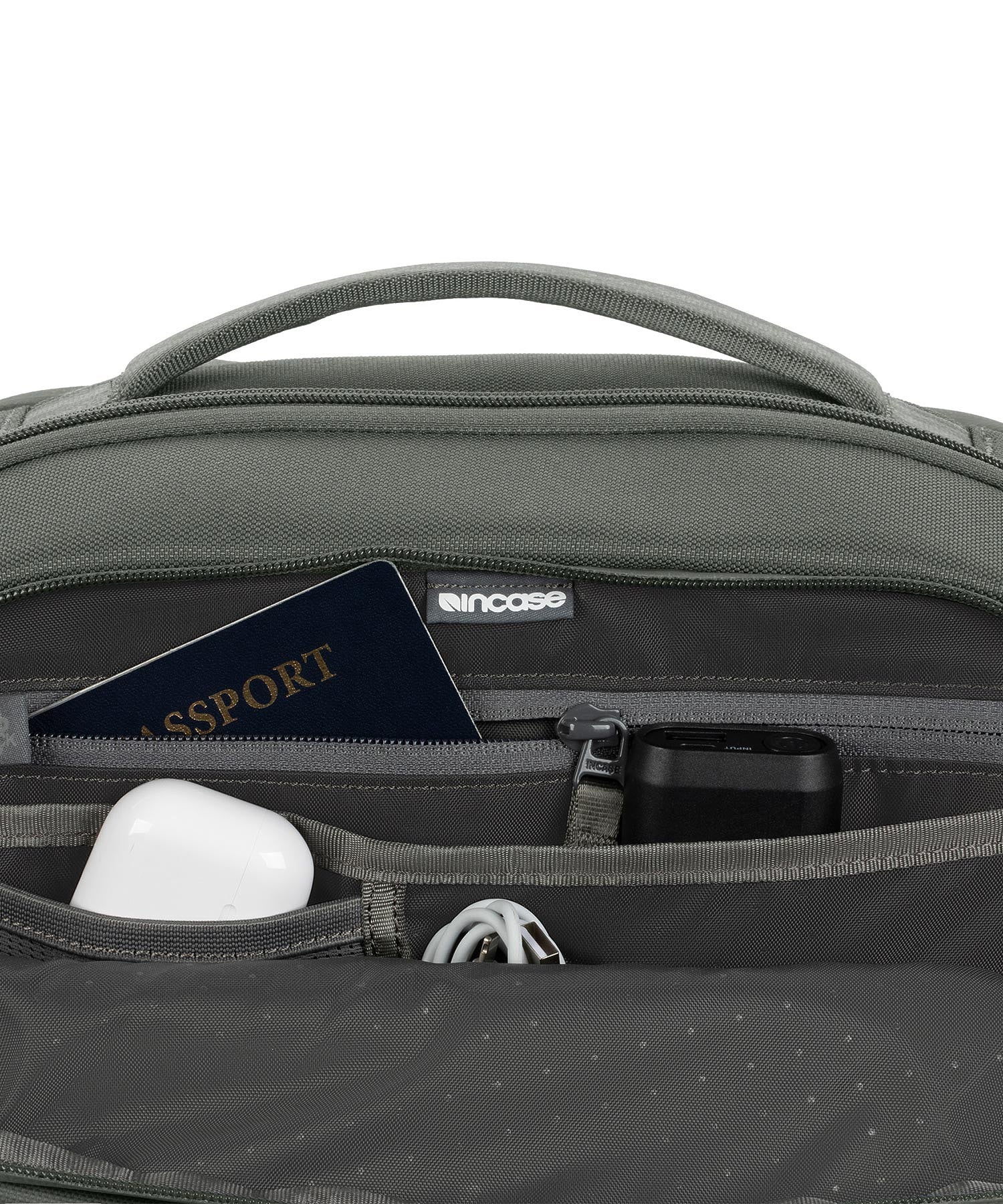 INCO100683-SIV Incase A R C Commuter Pack - Smoked Ivy - Image 11