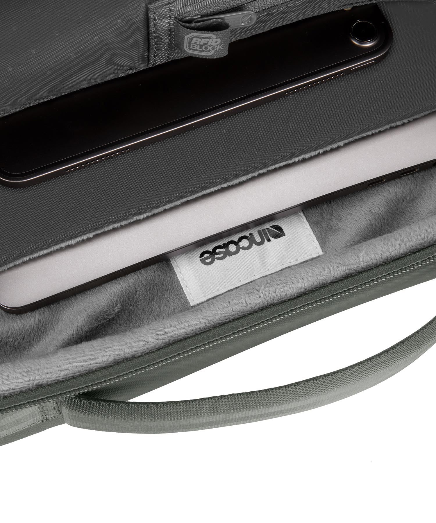 INCO100685-SIV Incase A R C Tech Tote - Smoked Ivy - Image 15