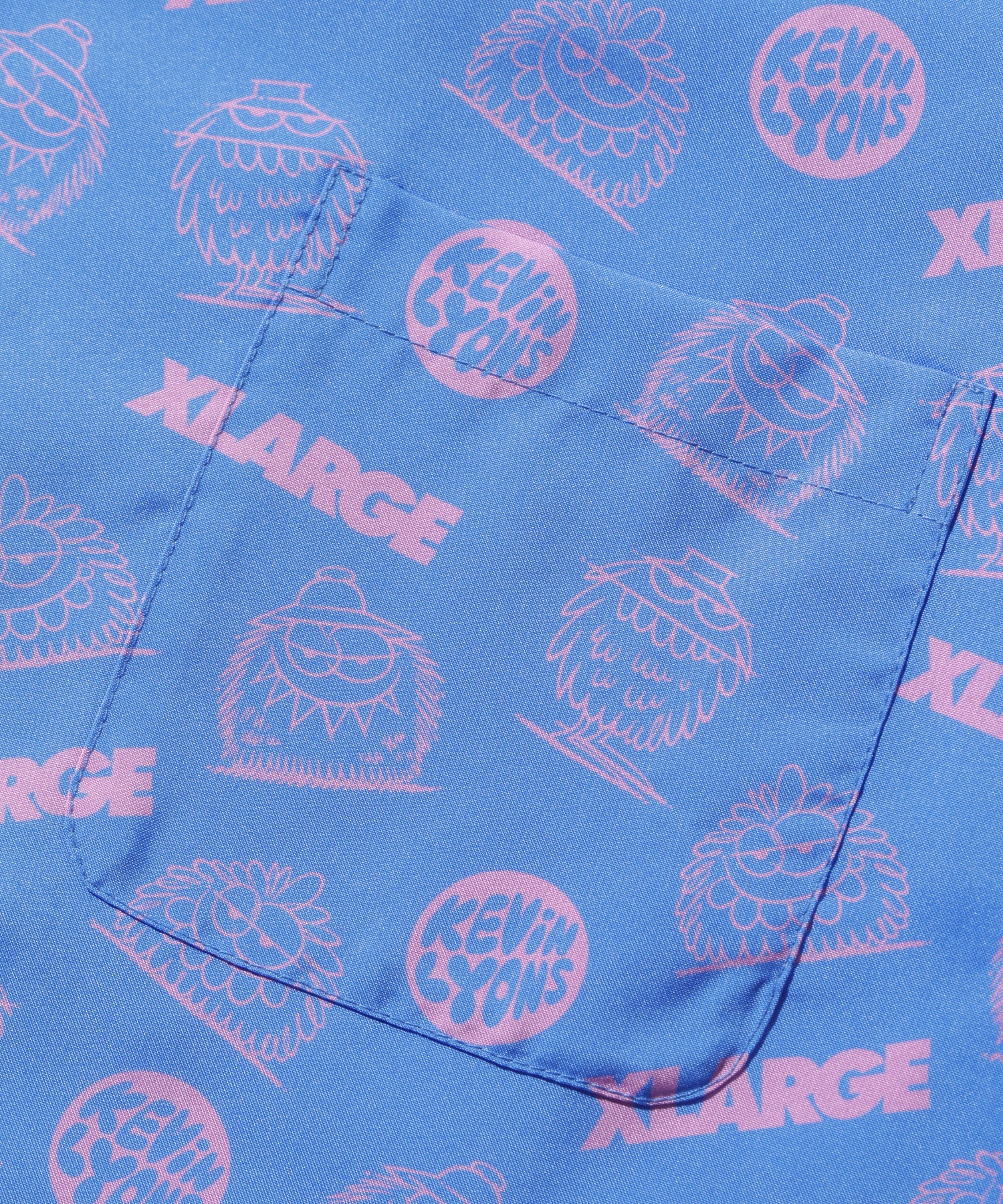 XLARGE×KEVIN LYONS OPEN COLLAR S/S SHIRT - Image 5