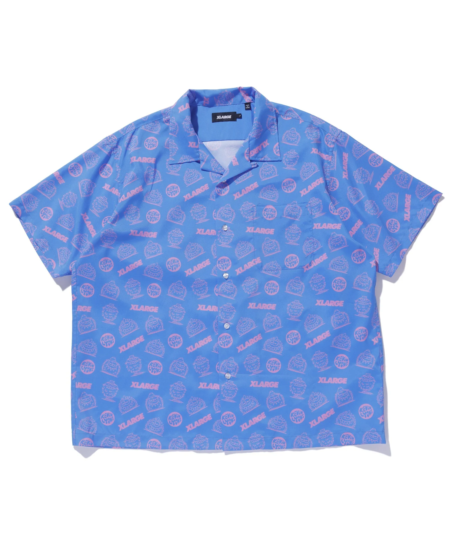 XLARGE×KEVIN LYONS OPEN COLLAR S/S SHIRT - Image 7
