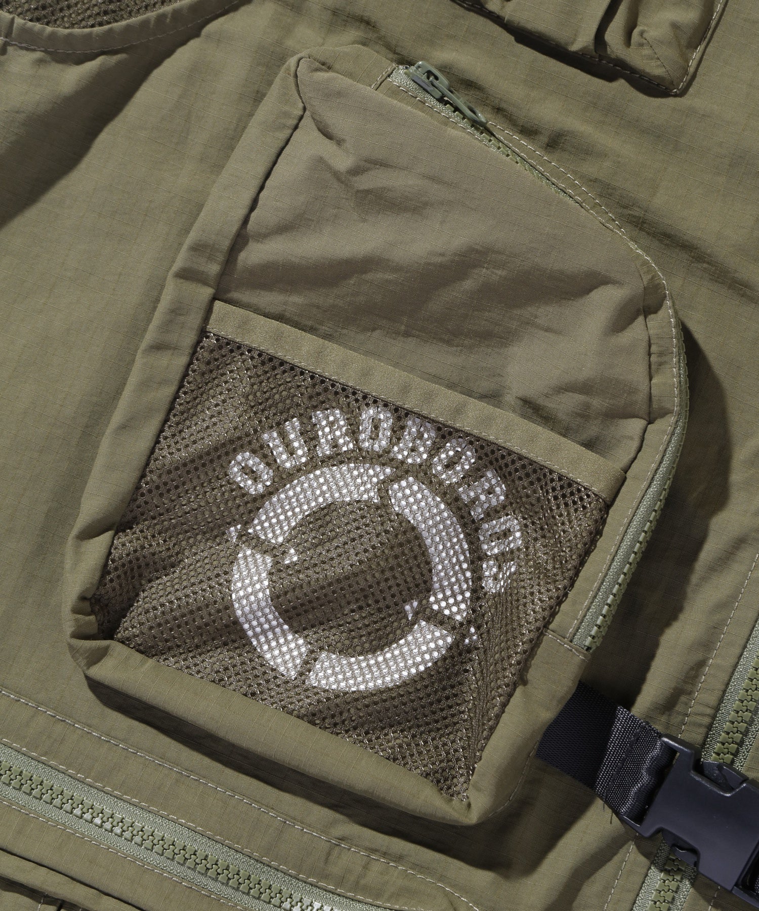 XLARGE×Dragon76 MILITARY VEST calif-ART - Image 5