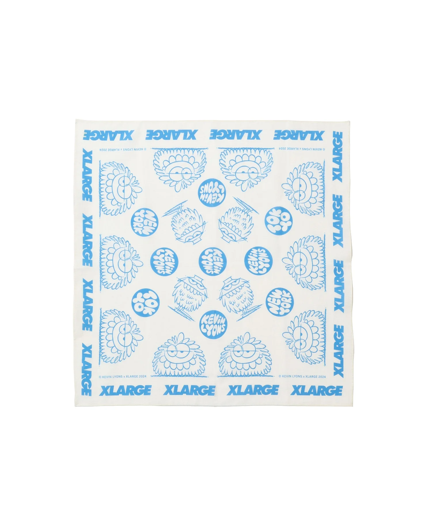 XLARGE×KEVIN LYONS BANDANA calif-ART - Image 6