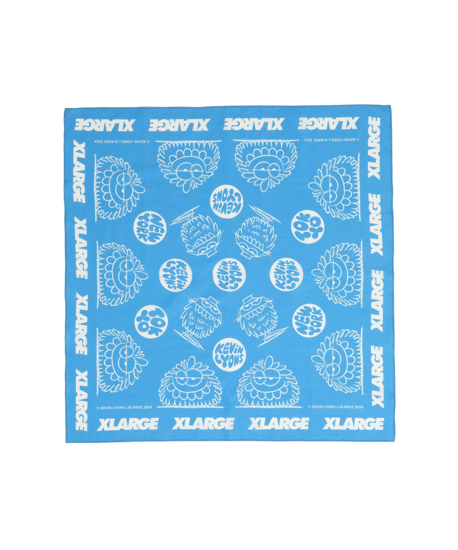 XLARGE×KEVIN LYONS BANDANA calif-ART - Image 7