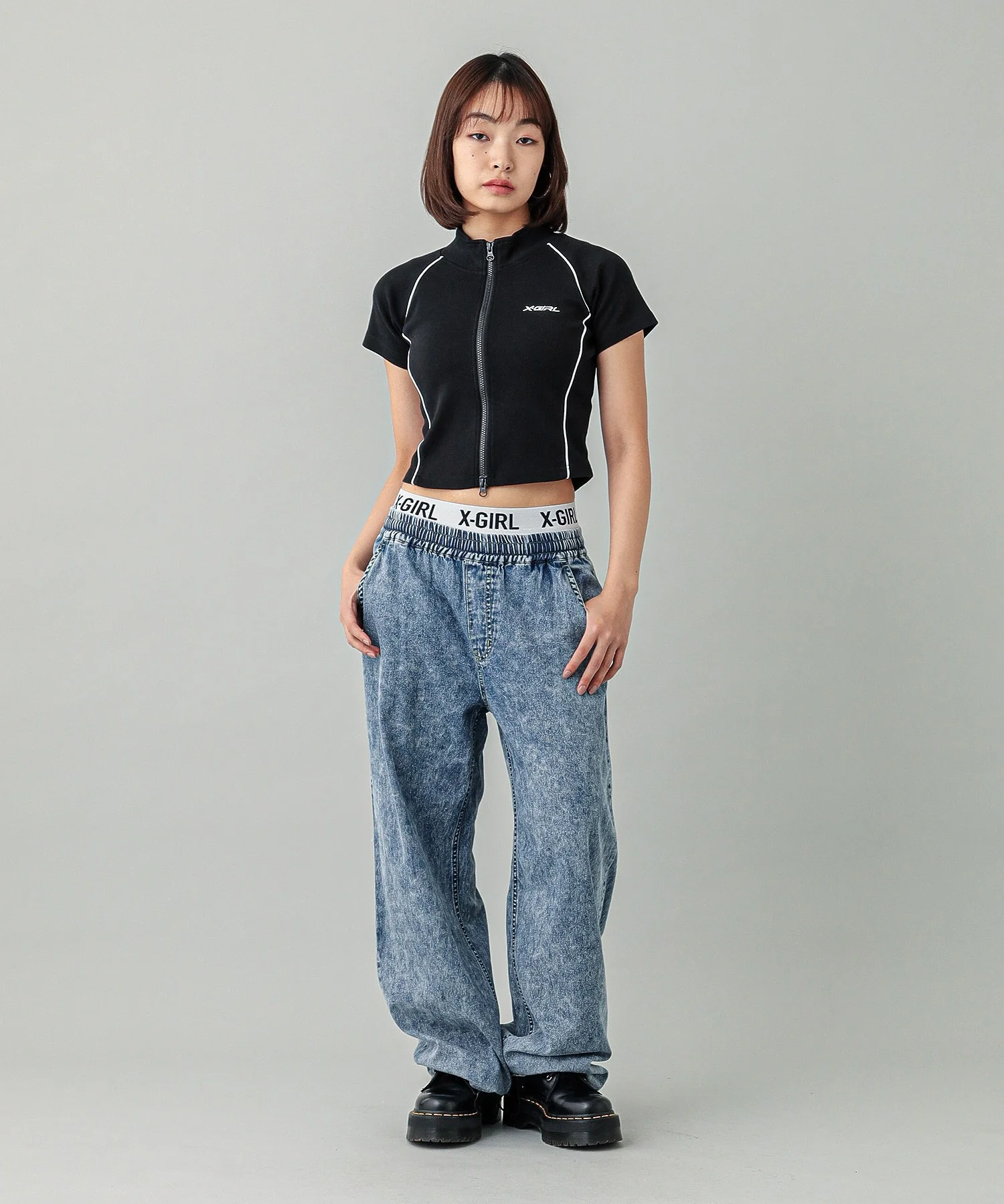 X-girl × KAORUKO FEMTECH SHORTS - Image 5