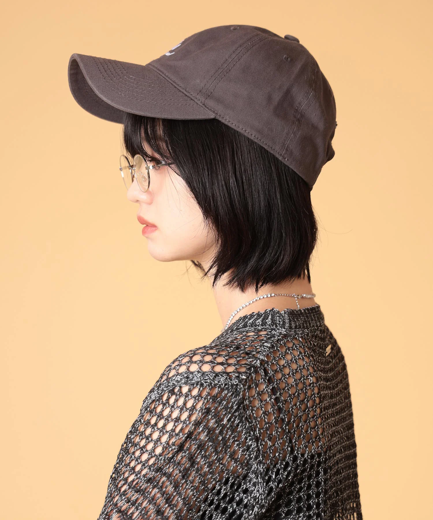 メタルオーバルメガネ - Image 3