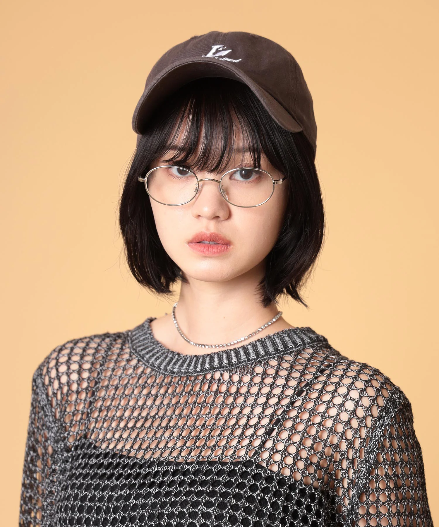 メタルオーバルメガネ - Image 4