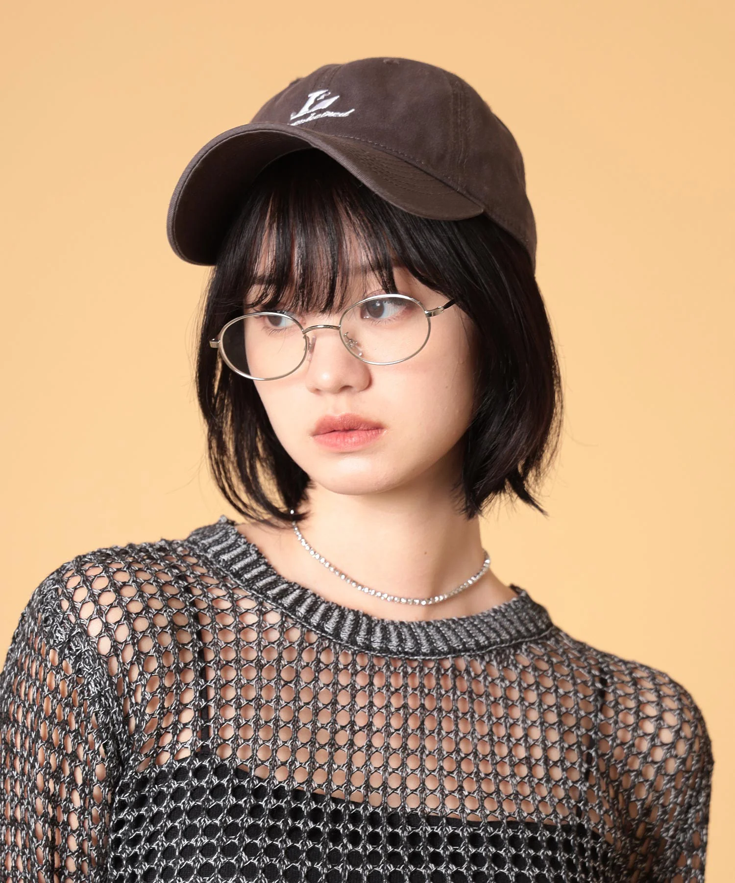 メタルオーバルメガネ - Image 5