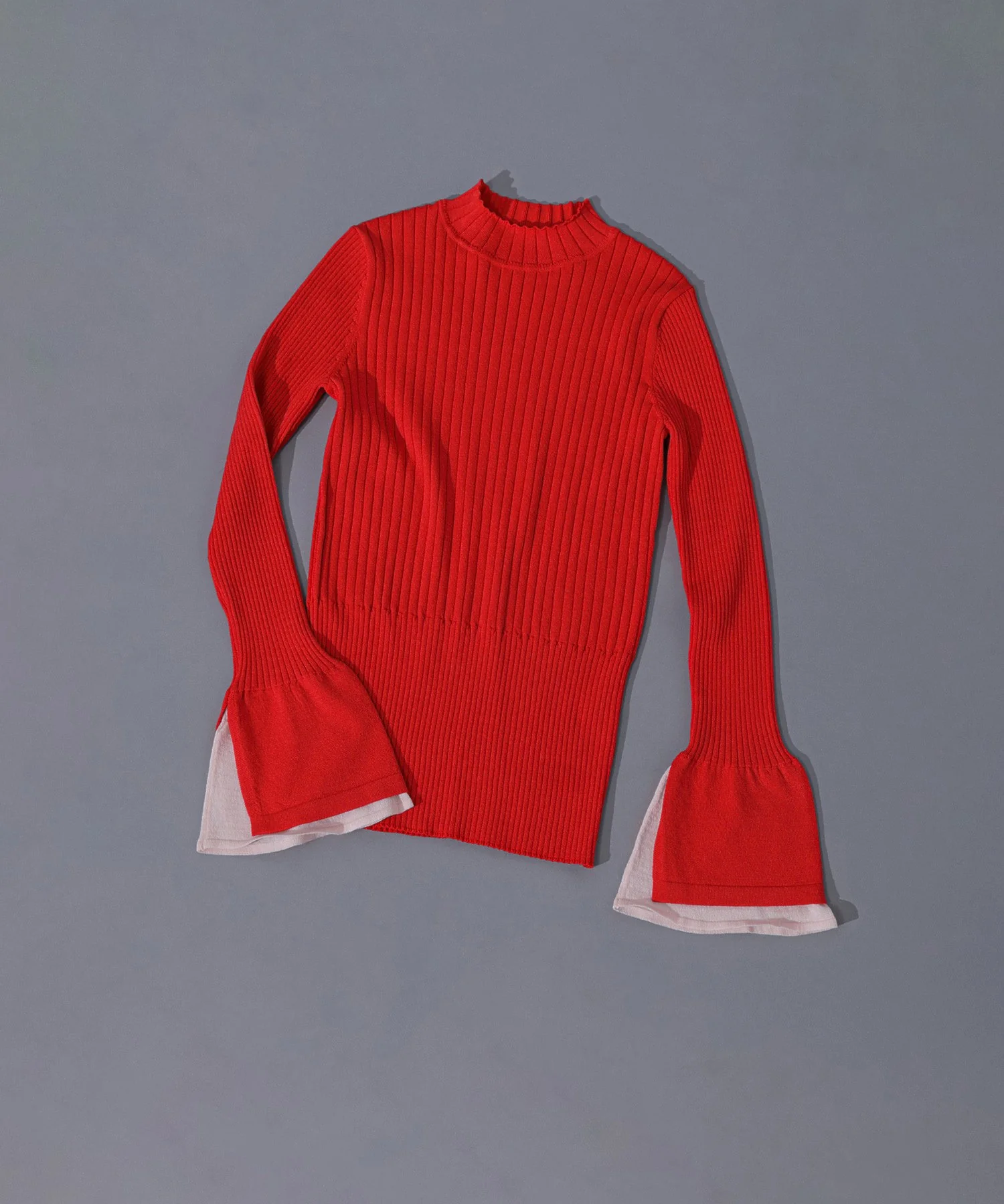 フレアスリーブリブニット - Image 13