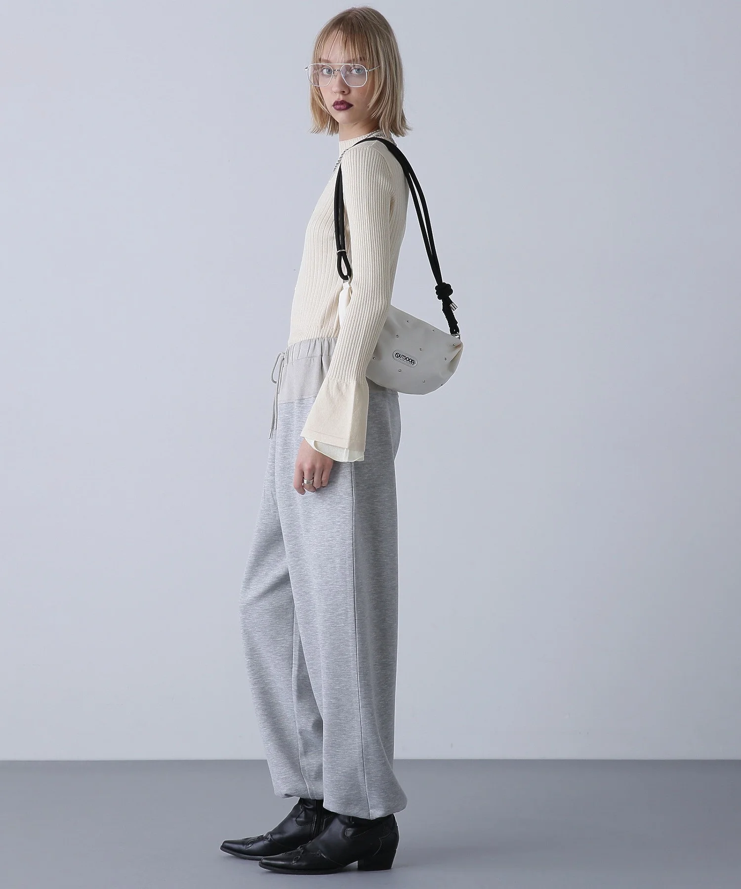 フレアスリーブリブニット - Image 15