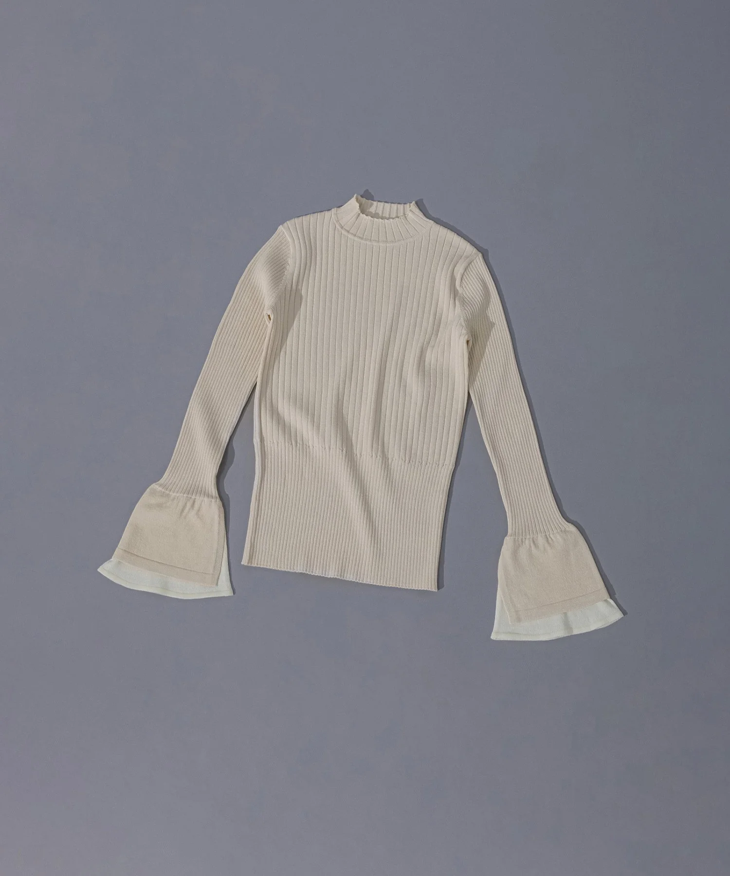 フレアスリーブリブニット - Image 20