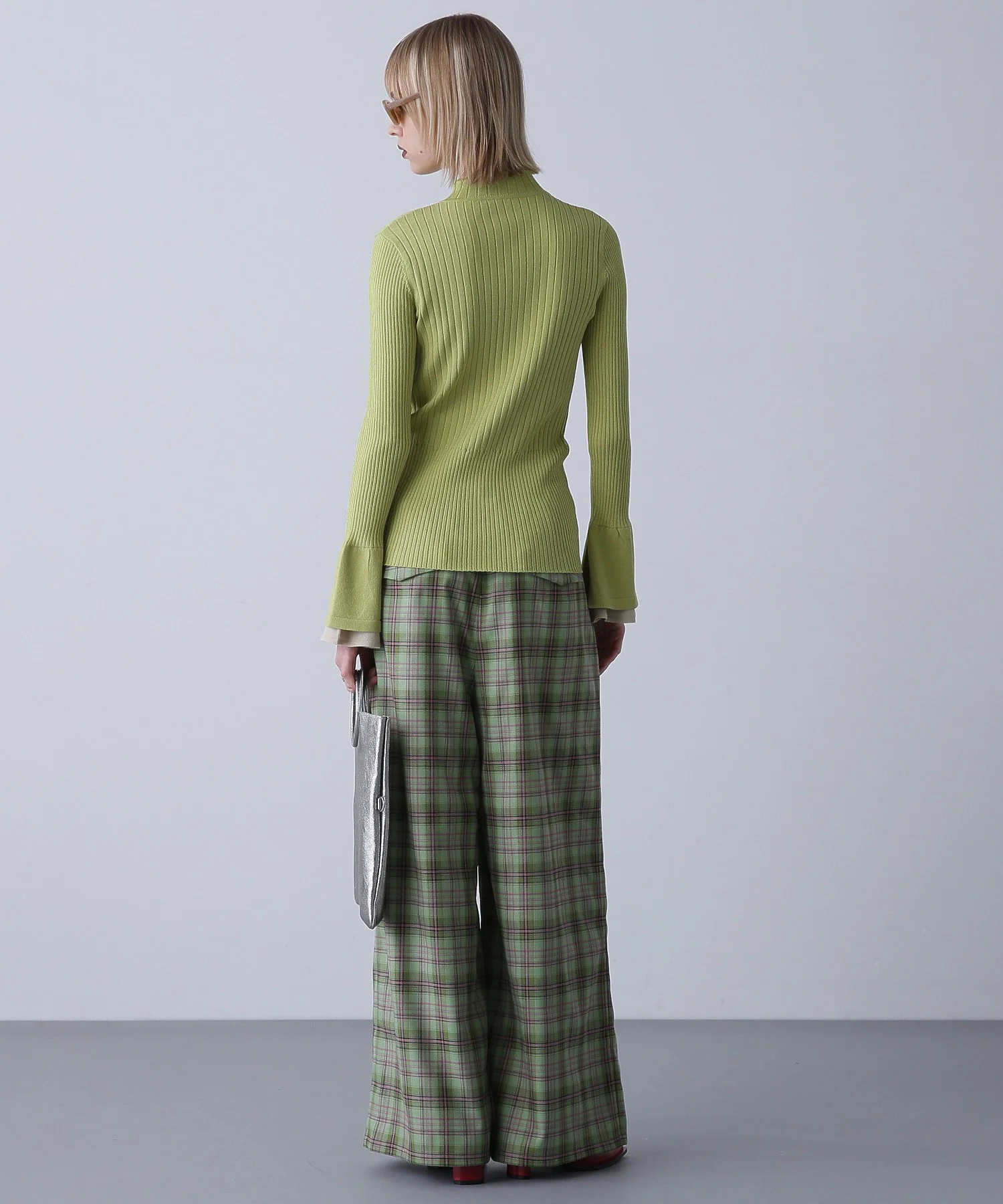 フレアスリーブリブニット - Image 23