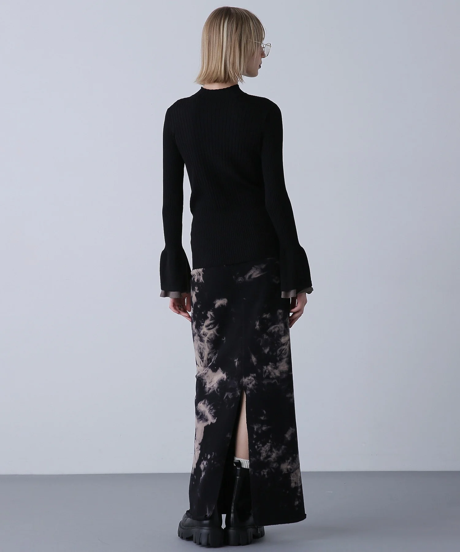 フレアスリーブリブニット - Image 33