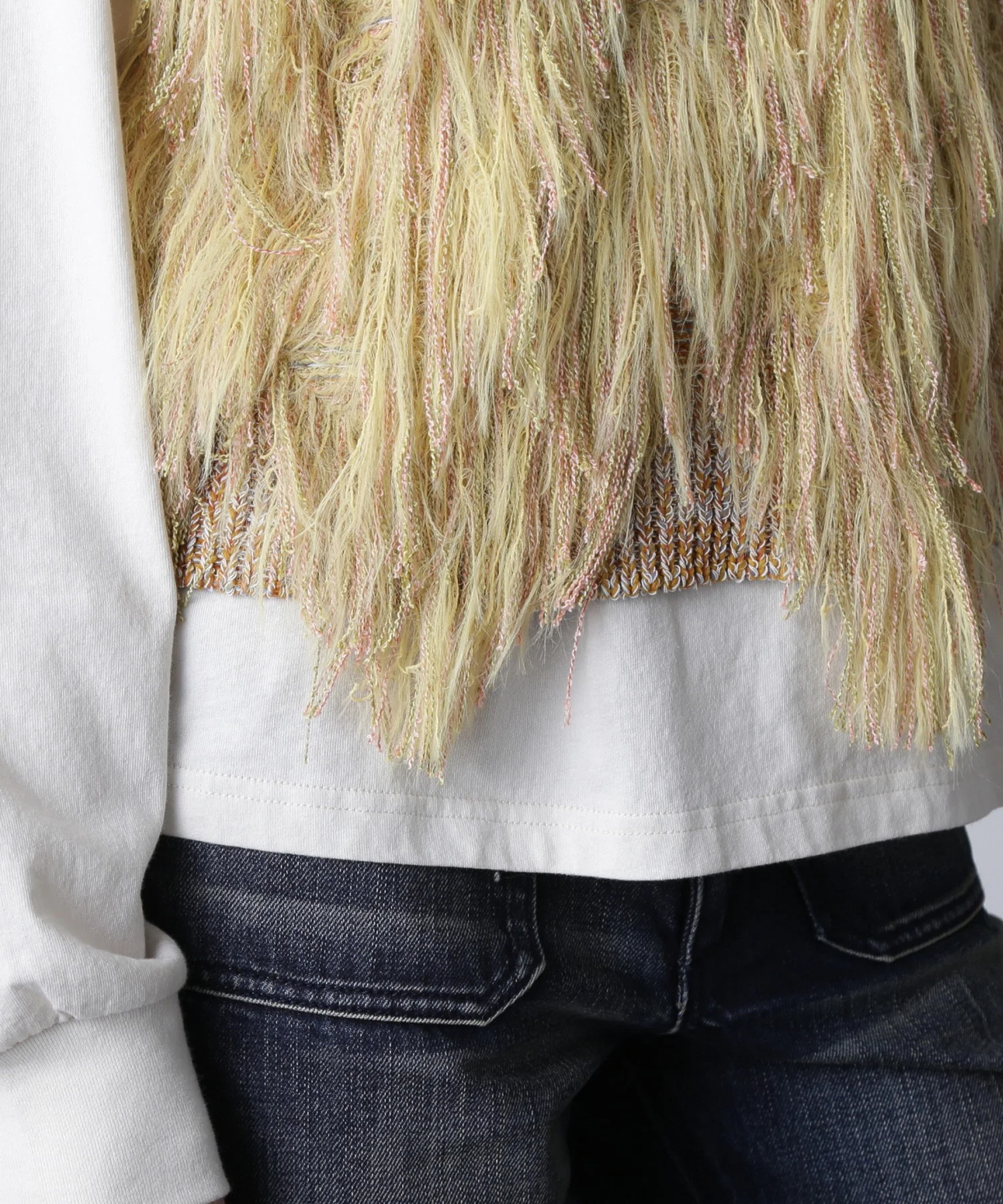 ジャカードフリンジベスト - Image 10